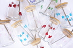Sorority Letter Juice Glasses