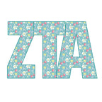 Zeta Tau Alpha Acrylic Shelfie