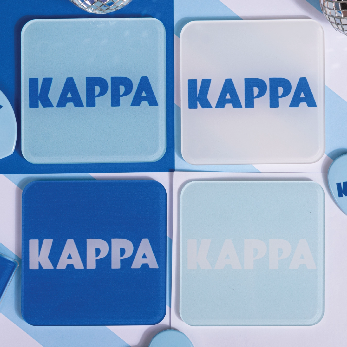 Sorority Acrylic Coaster Set