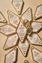 Sorority Enamel Hotel Keychain