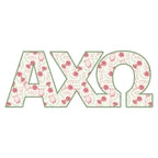 Alpha Chi Omega Acrylic Shelfie