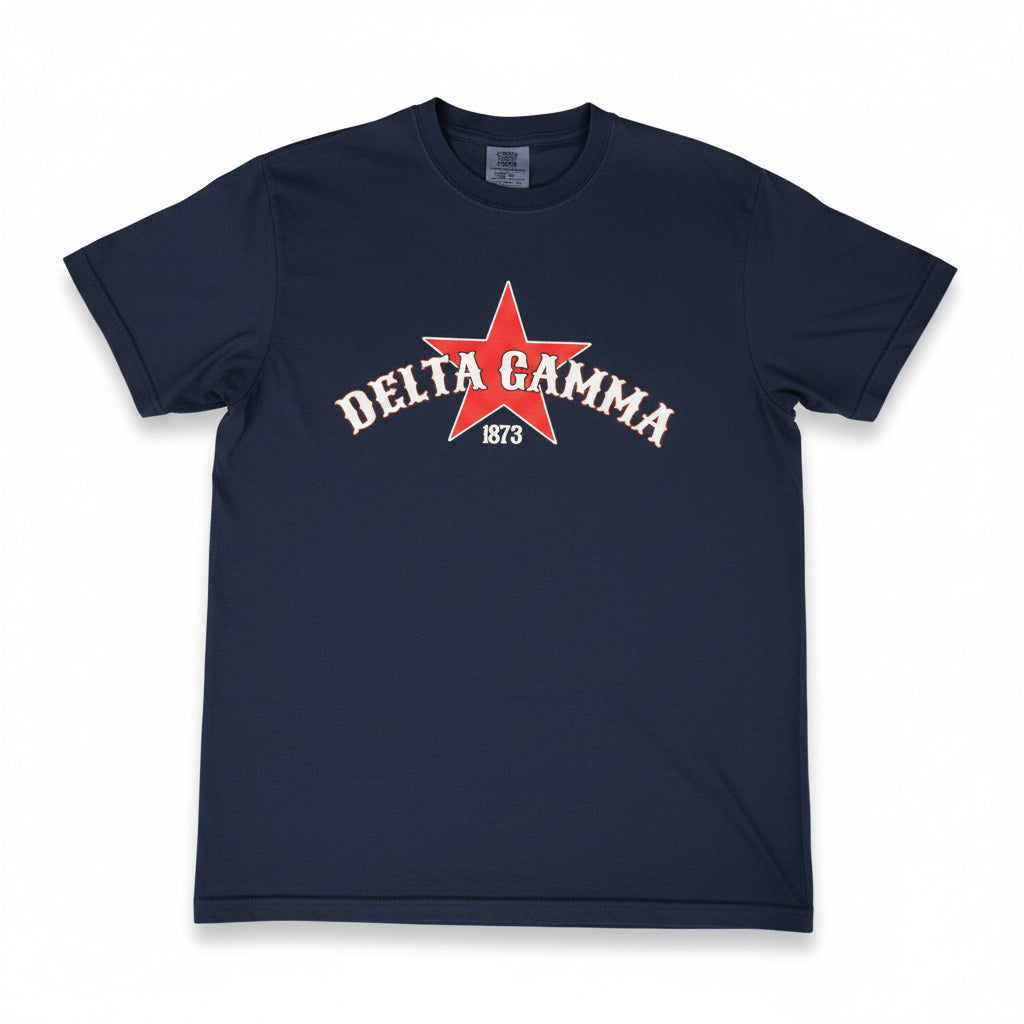 Delta Gamma Navy Star T-shirt