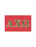 Sorority Greek Letter Flag