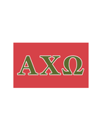 Sorority Greek Letter Flag