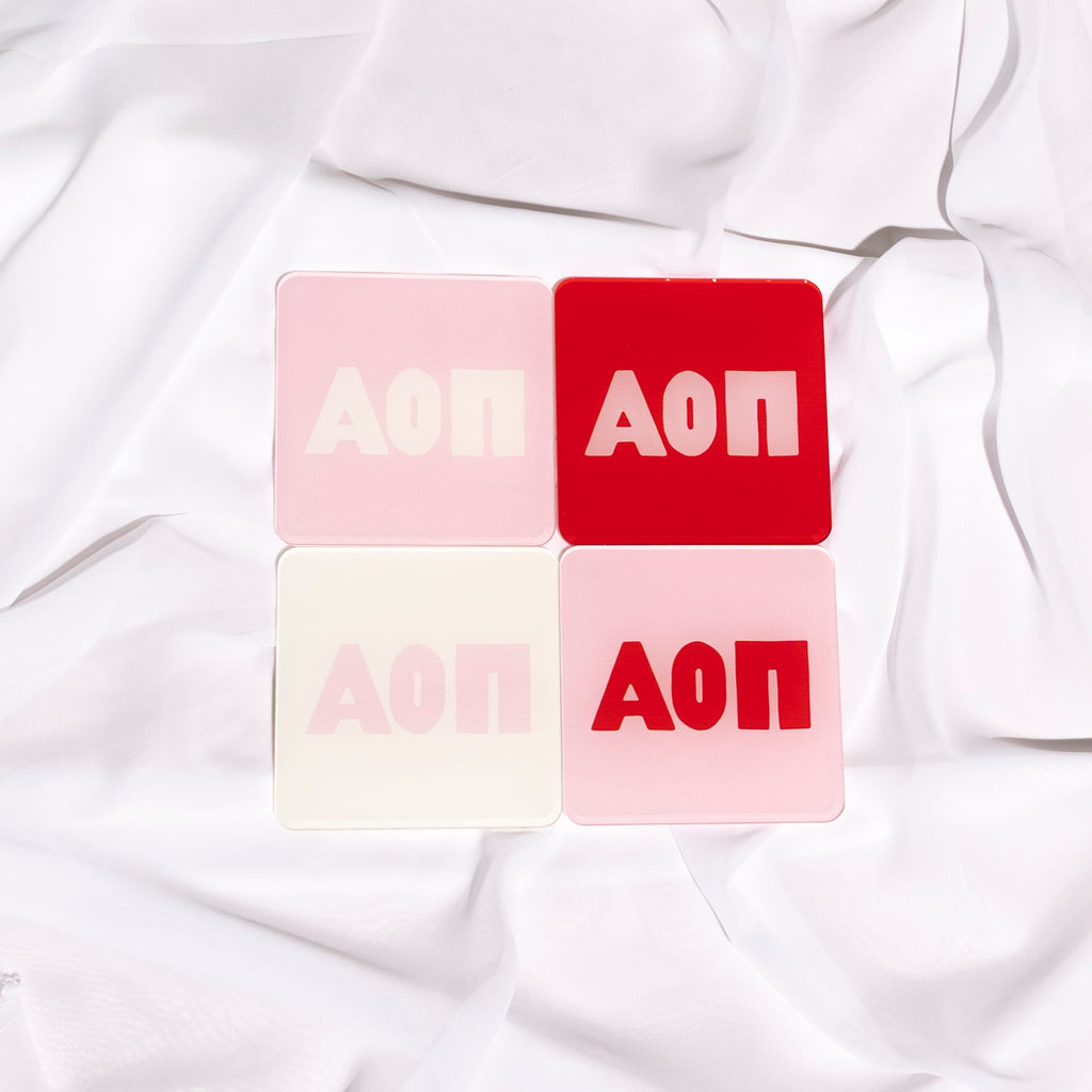 Sorority Acrylic Coaster Set