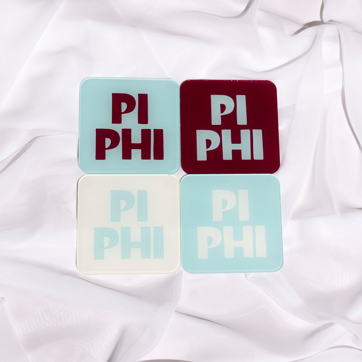 Sorority Acrylic Coaster Set