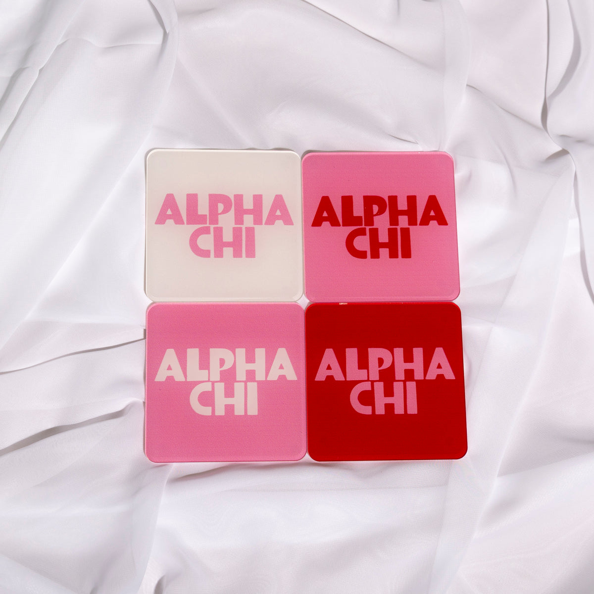 Sorority Acrylic Coaster Set