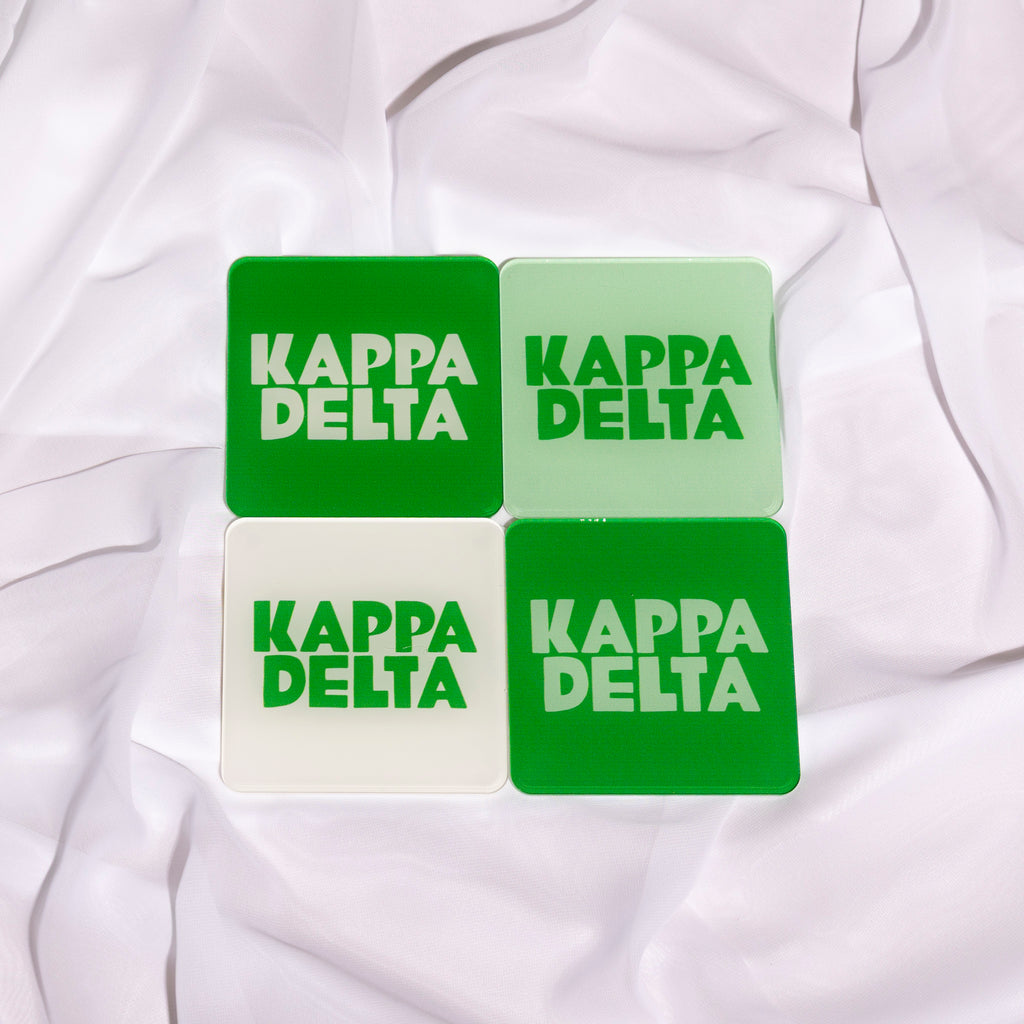 Sorority Acrylic Coaster Set