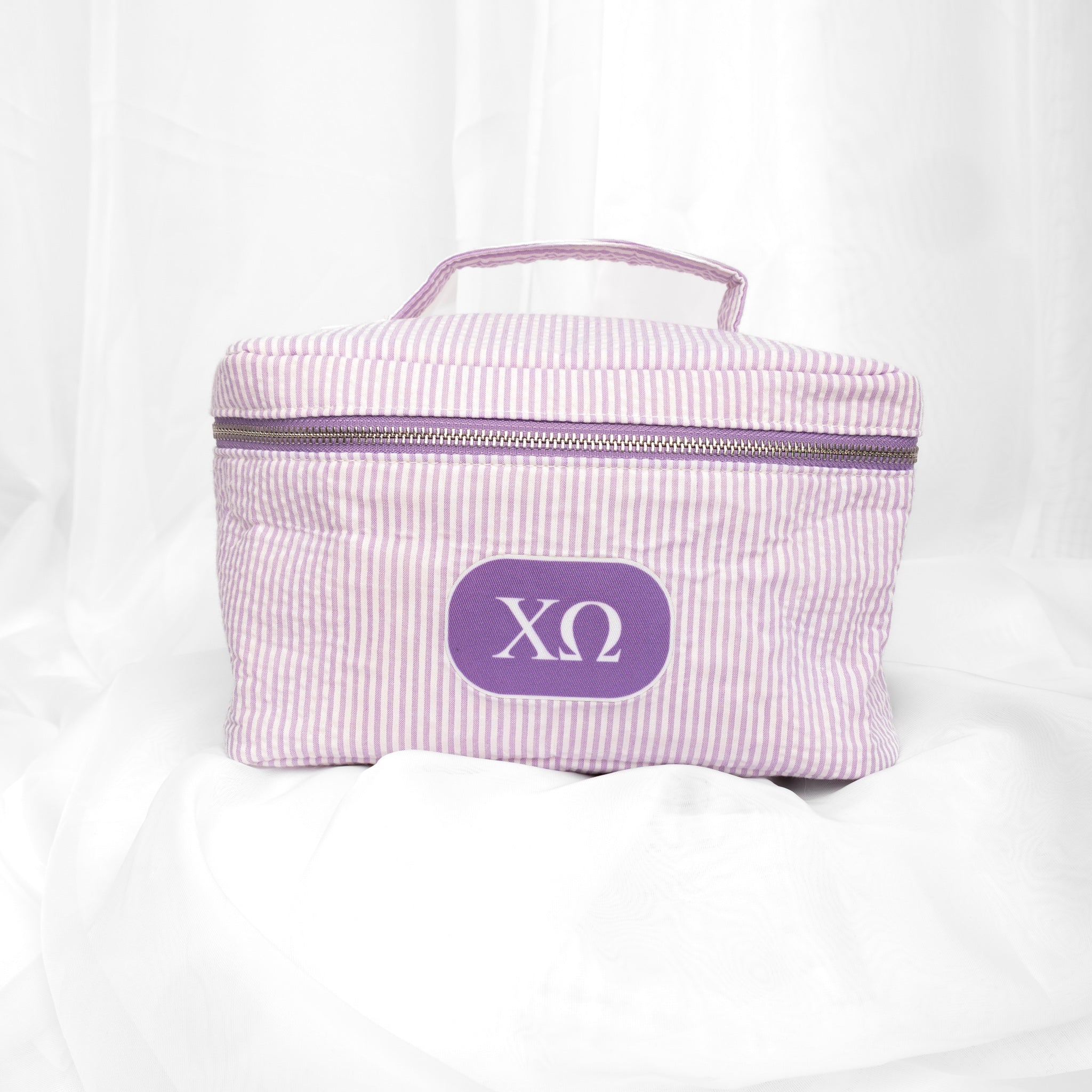 Chi Omega Large Cosmetic Bag