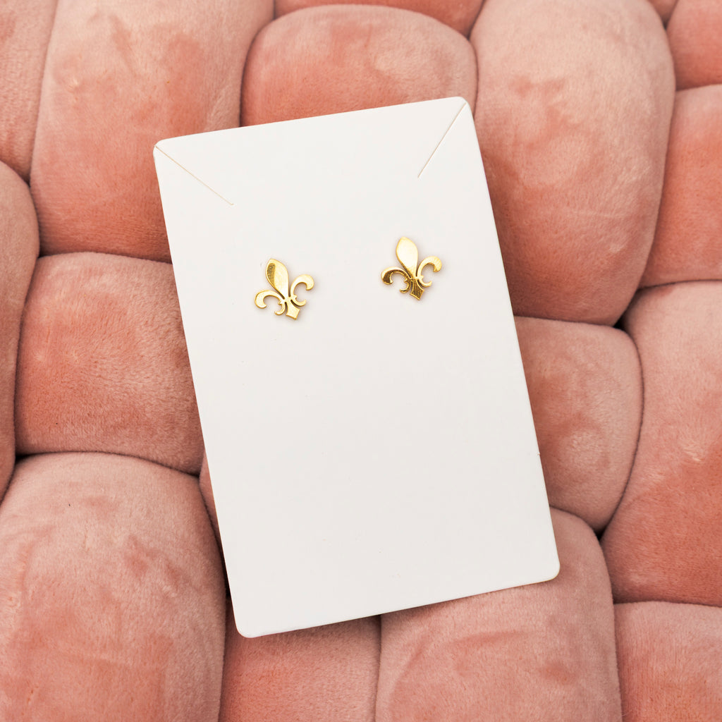 Sorority Symbol Gold Earrings