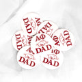 Alpha Phi Arkansas Dad Button