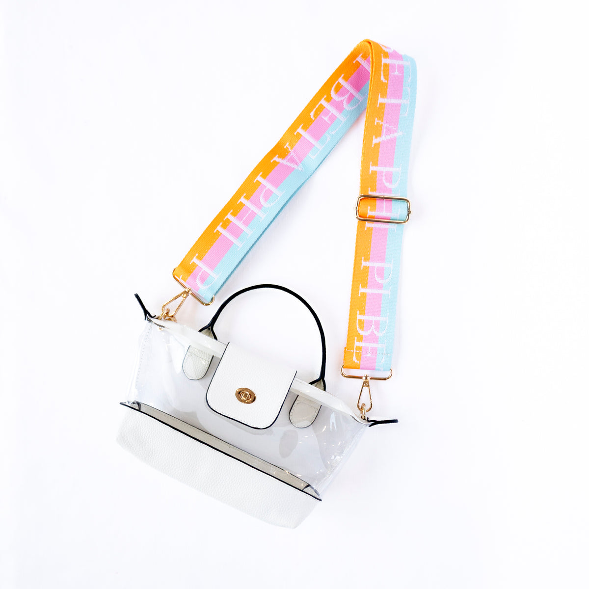 Sorority Colorful Purse Strap