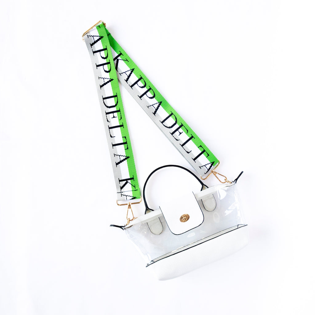 Sorority Colorful Purse Strap