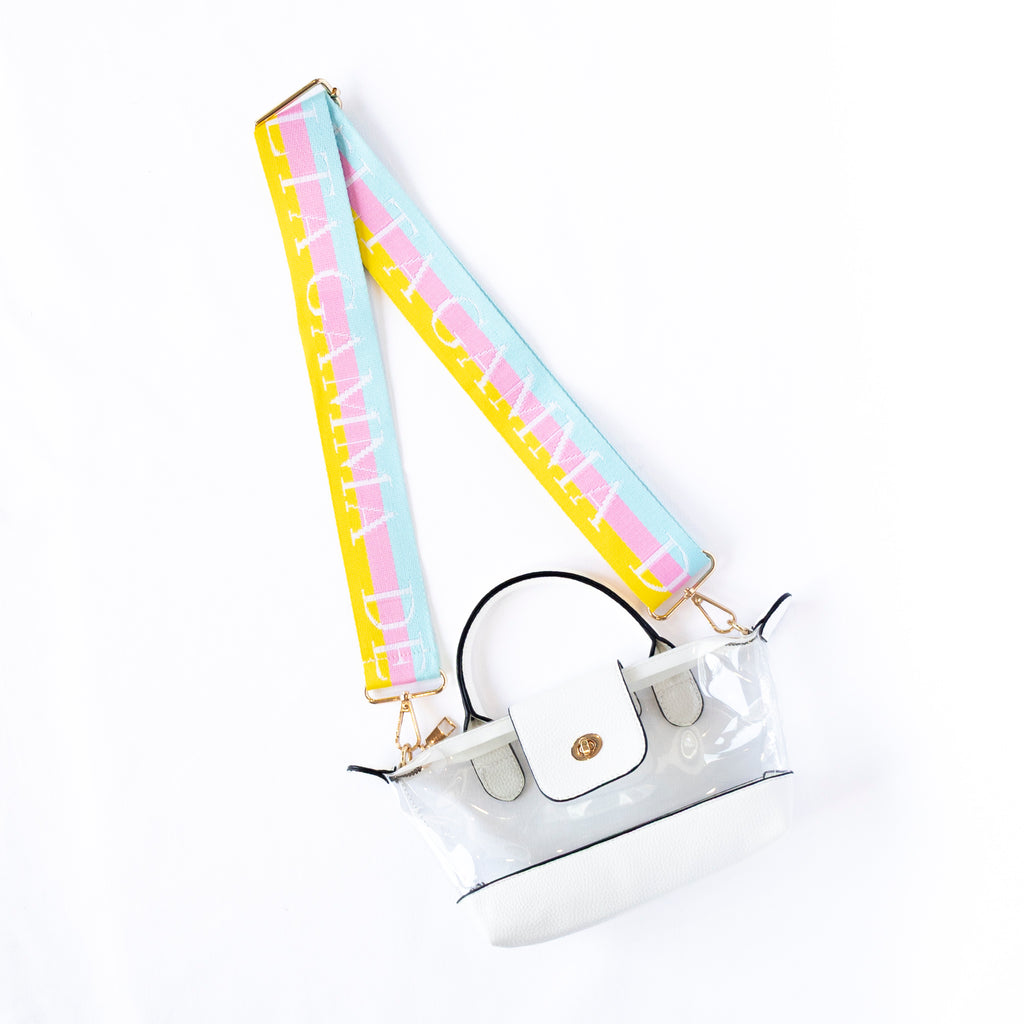 Sorority Colorful Purse Strap