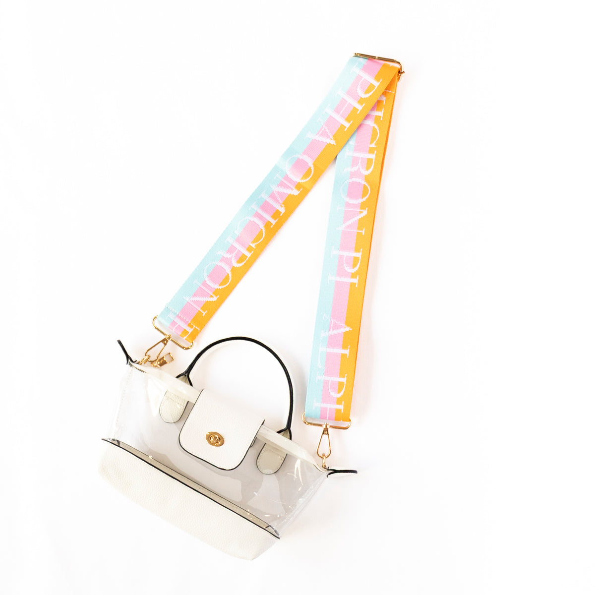 Sorority Colorful Purse Strap
