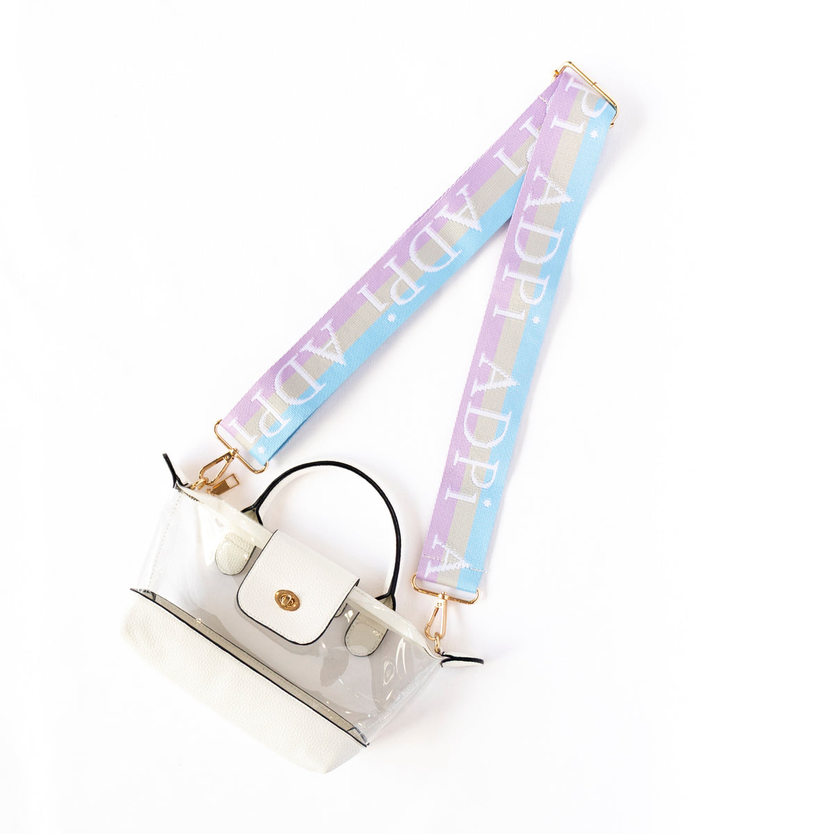 Sorority Colorful Purse Strap