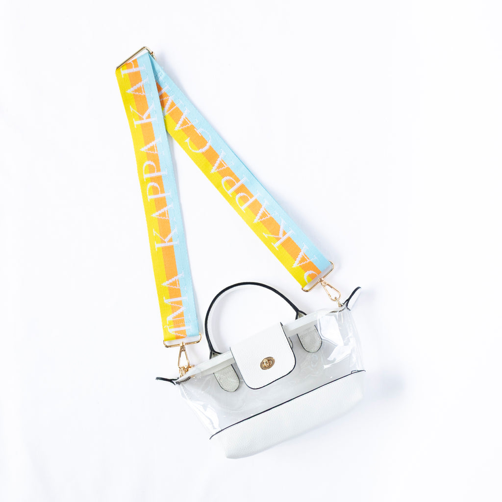 Sorority Colorful Purse Strap