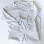 Delta Delta Delta Grey Mockneck